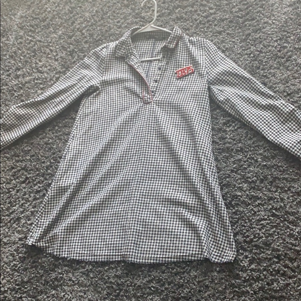 Zara checkered dress or shirt